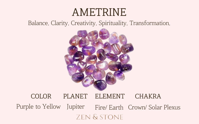 Ametrine– Meaning, Uses, & Healing Properties