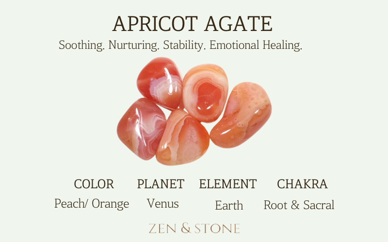 Apricot Agate– Meaning, Uses, & Healing Properties