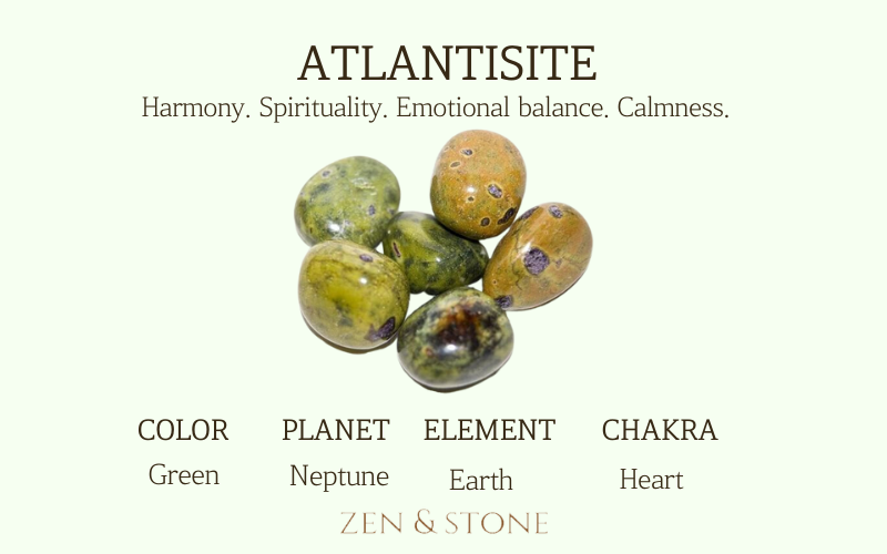 Atlantisite Stone Meaning, Uses, & Healing Properties