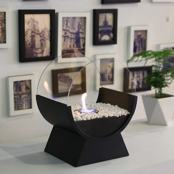 small portable ethanol fireplace