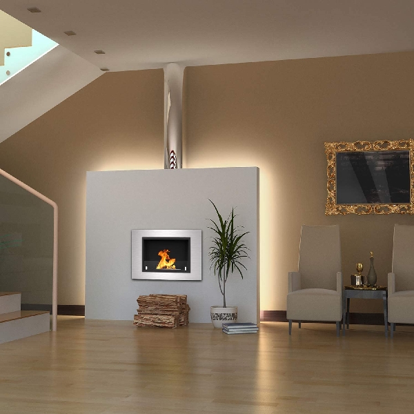 bioethanol wall fireplace