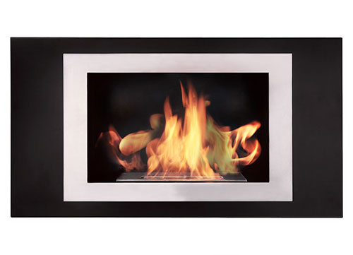 bio flame wall mount fireplace